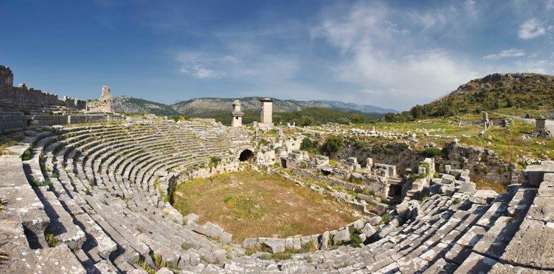 Unesco Sites in Turkey : Xanthos-Letoon