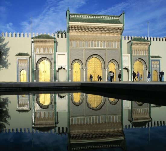 Doors of Royal Palace Morocco