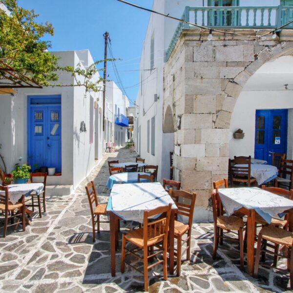 Milos Island streets, Greece