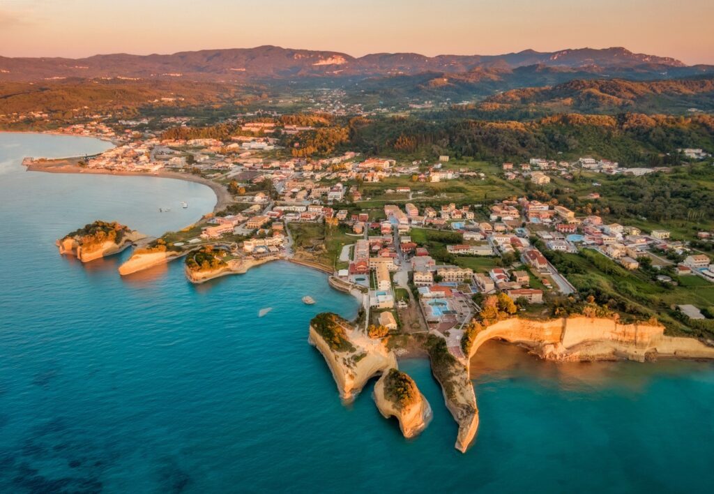 Island Hopping in Greece Corfu - Canal d'Amour