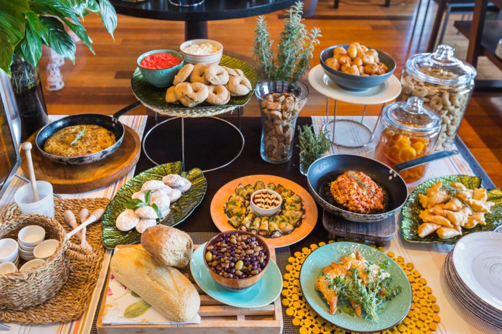 traditional greek breakfast