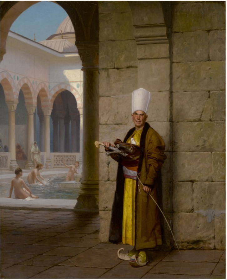 El harén imperial otomano: pintura de Jean Leon Gerome, en Sothebys