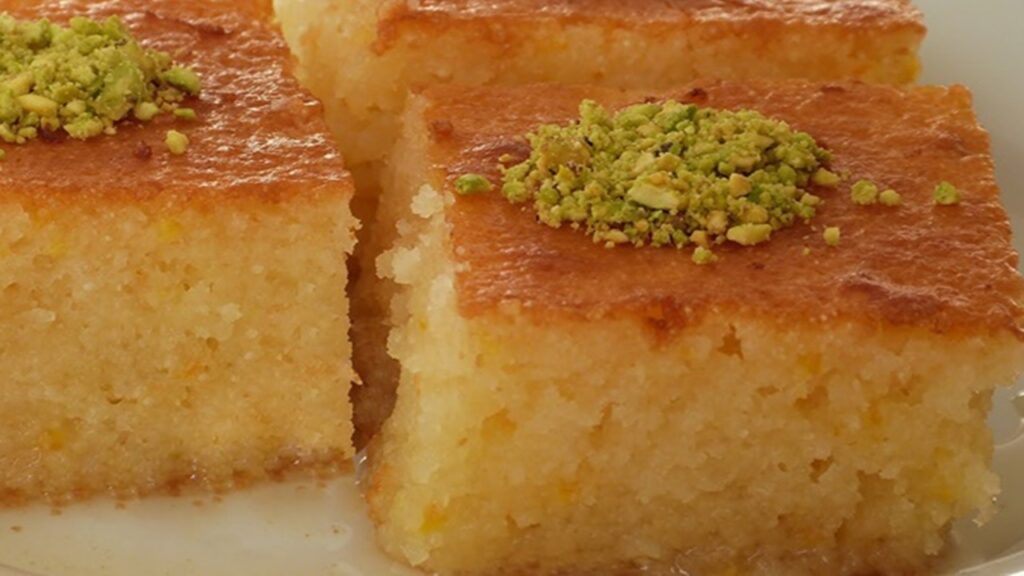 Turkish Desserts : Revani