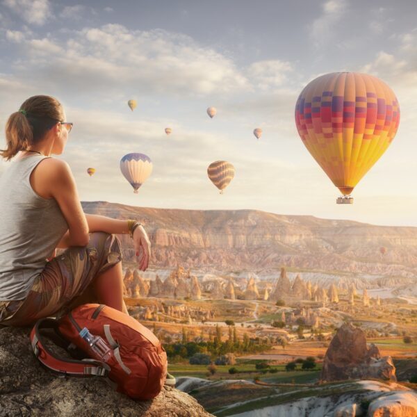 Turkey Trip Packages / Cappadocia one of the best places to fly with hot air balloons.