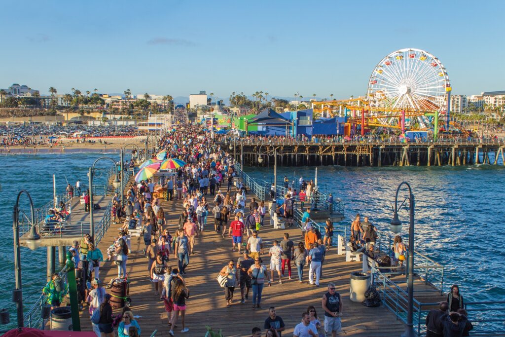 Santa Monica Pier, Los Angeles, USA