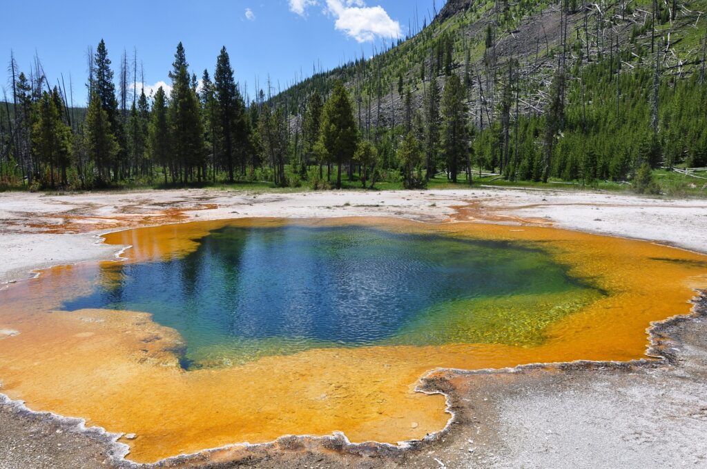Yellowstone, Thermal, Hot springs
