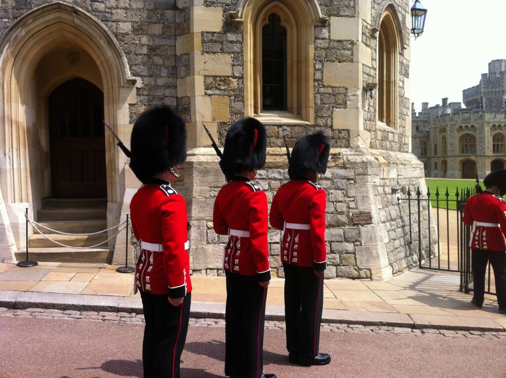 Royal Guards at Windsor Castle