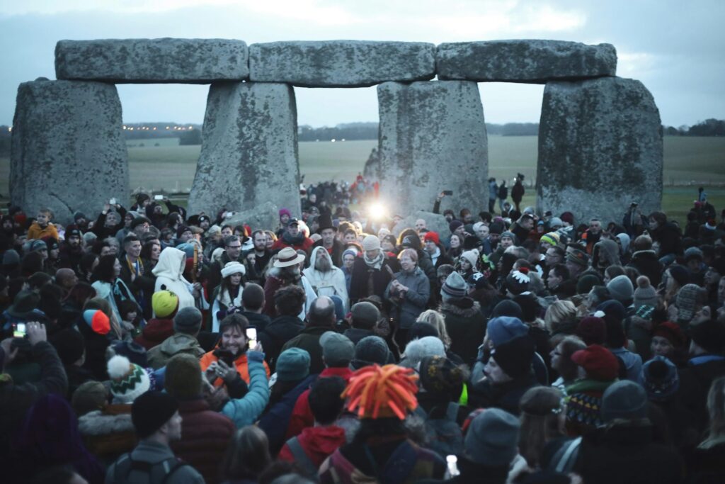 Visitors are discovering the Stonehenge