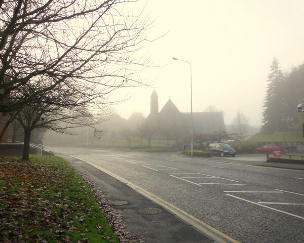 Misty Along Dublin Road