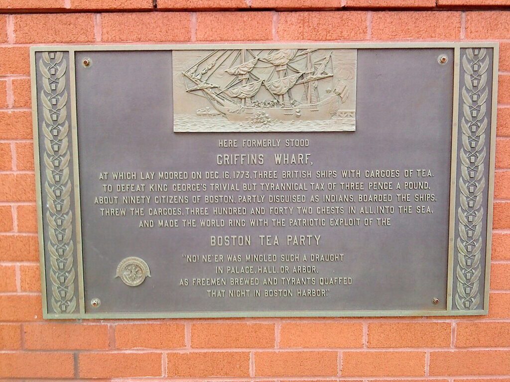 13 Best Places to Visit in Boston / Boston Tea Party Plaque