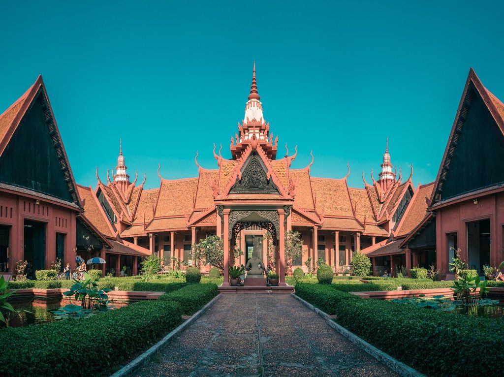 Tours to Cambodia / Phnom Penh, National Museum, Cambodia